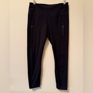 Lululemon Black High-Waisted wunder under Leggings